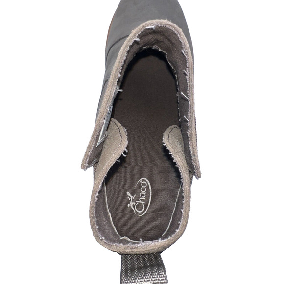 Chaco Womens Chelsea Boots Size 8 Gray Cataluna Explorer Booties - Picture 8 of 10